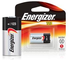 סוללה CR123 תוצרת Energizer