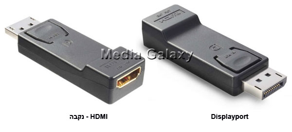 מתאם קומפקטי מ-Displayport ל-HDMI