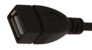 קונקטור USB מסוכך מסוג AF נקבה